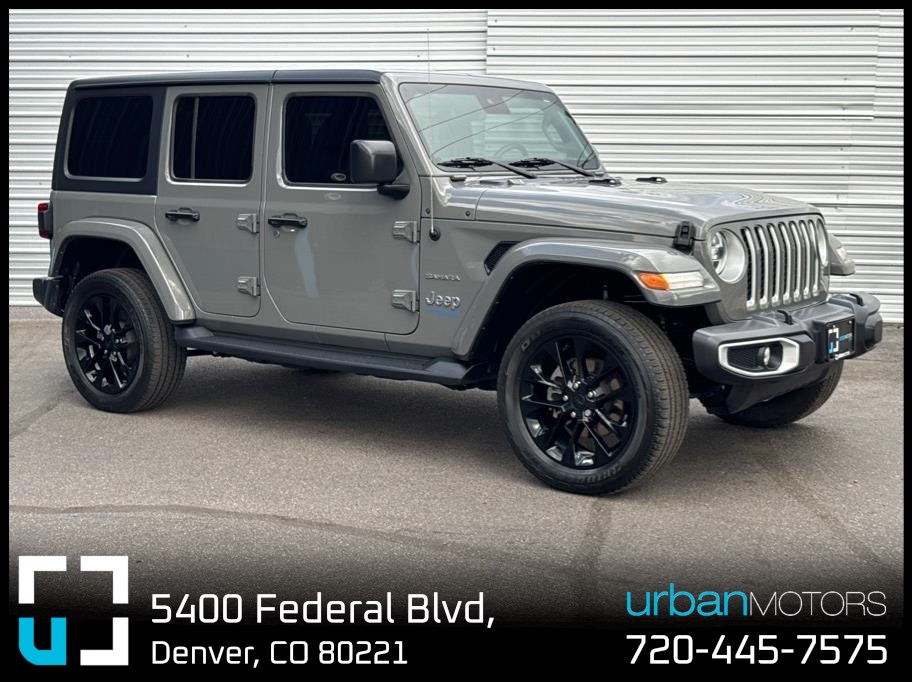 2021 Jeep Wrangler Unlimited 4xe from Urban Motors Blue