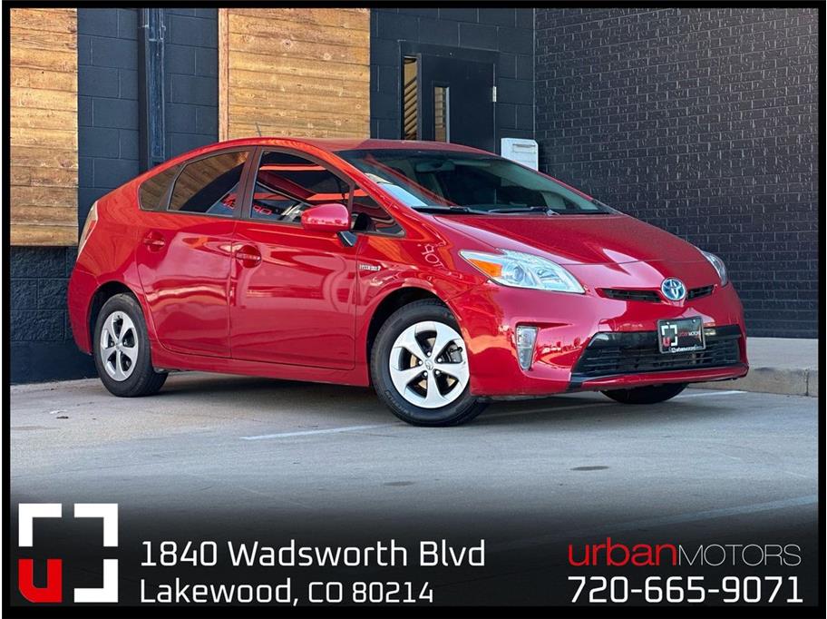 2015 Toyota Prius from Urban Motors Red