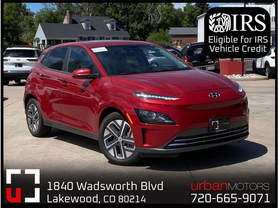 2022 Hyundai KONA Electric from Urban Motors Red